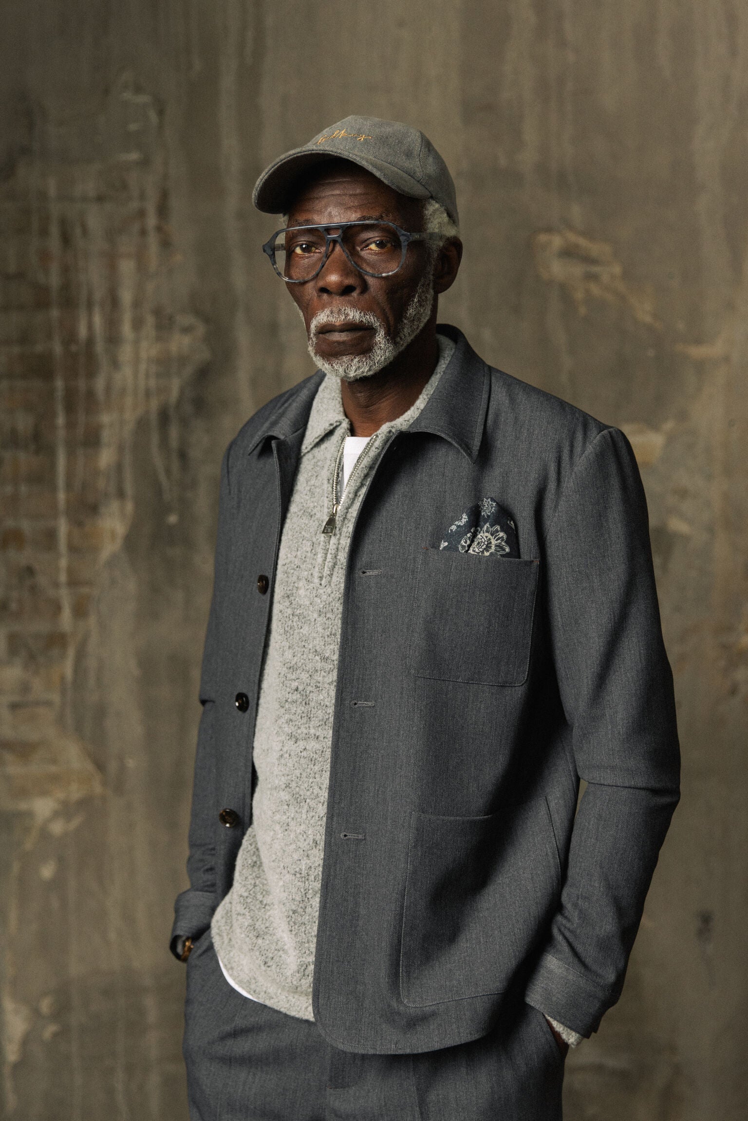 Modelshot / Grey Melange / Detail